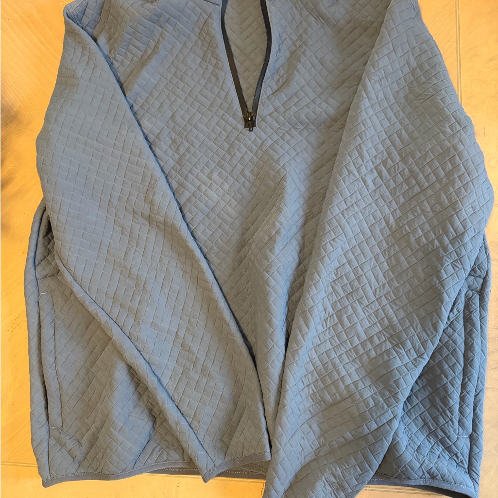 Orvis Light Blue Quilted Jacket Orvis Light Blue Quilted Jacket